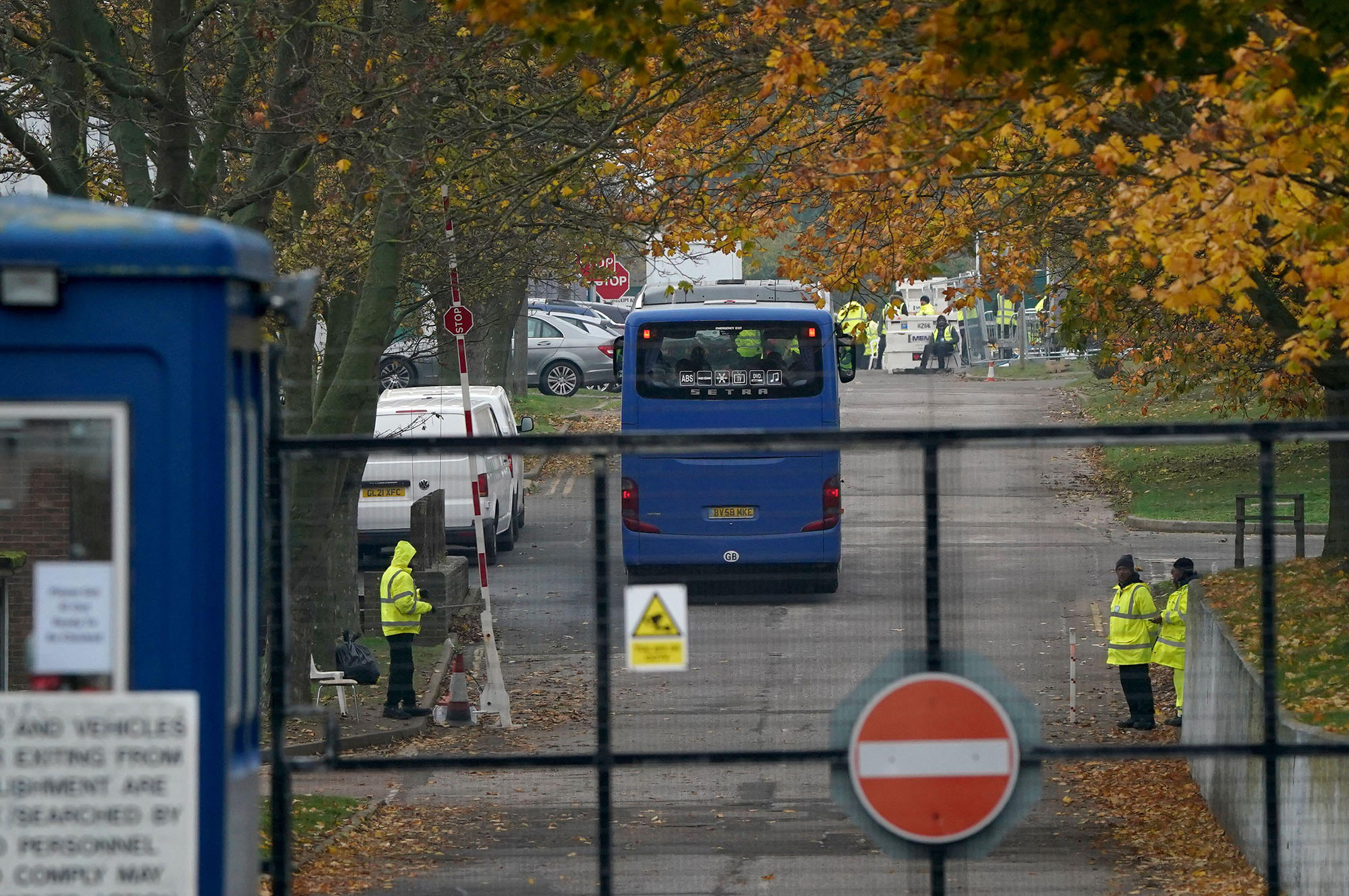 Manston migrant detention centre